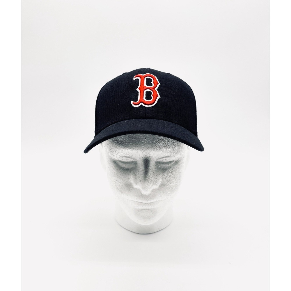 Boston Red Sox Hat Cap Strap Back Navy Blue MLB Baseball '47 Brand Adjustable